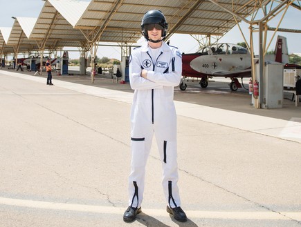 הצוות האווירובטי (צילום: סליה גריון, בטאון חיל האוויר)