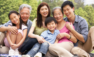 משפחה של סינים (צילום: Shutterstock)