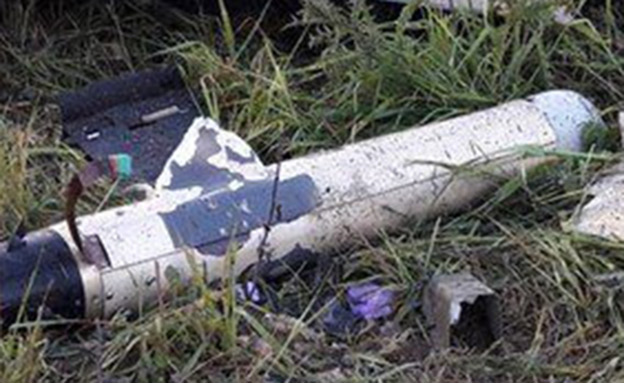 כלי הטייס שהתרסק בלבנון לפני חודש (צילום: ללא)