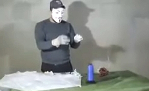 חמאס הפיץ סרטון איך להכין עפיפון תבערה (צילום: ללא)