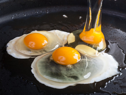 ביצים במחבת (צילום: By Dafna A.meron, shutterstock)