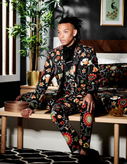 חליפות איקאה פרחים (צילום: IKEA UK)