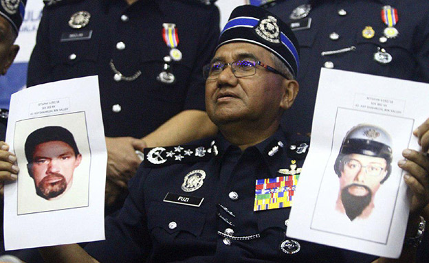 קלסתרוני החשודים בחיסול במלזיה (צילום: AP)