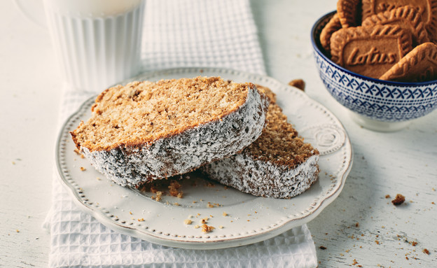 עוגת לוטוס פקאן בחושה