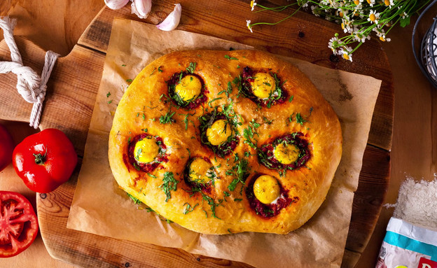 פוקצ'ת שקשוקה