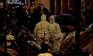 זירת פיגוע הטרור בפריז (צילום: חדשות 2)