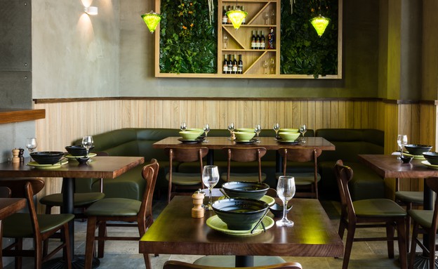מסעדת JOYA , עיצוב חגית בכר, חדר אוכל (צילום: אבי קבלו פריזמה צלמים)