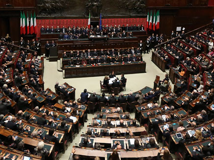 הפרלמנט האיטלקי, ארכיון (צילום: רויטרס)