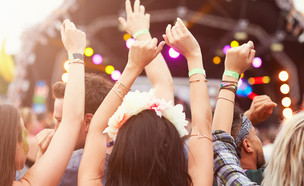 music festival (צילום: shutterstock By Monkey Business Images)