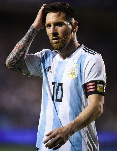 ליונל מסי במשחק נבחרת ארגנטינה נגד האיטי (צילום: Marcelo Endelli/Getty Images)