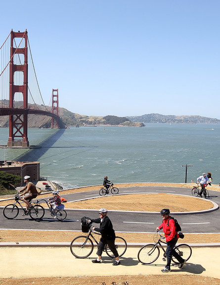 גשר הזהב בסן פרנסיסקו (צילום: Justin Sullivan, GettyImages)
