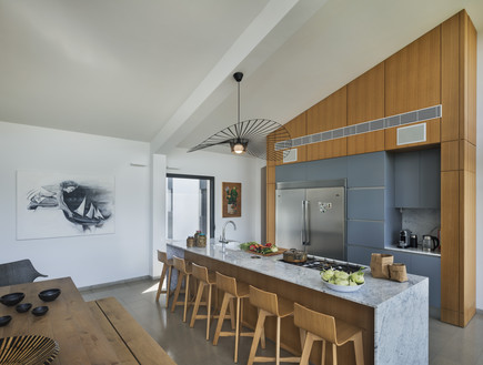 בית בעמק חפר, עיצוב קרן גנס, מטבח - 8 (צילום: אסף פינצ'וק)