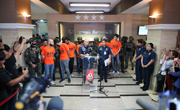 המעורבים במהלך מסע"ת המשטרה (צילום: AP)
