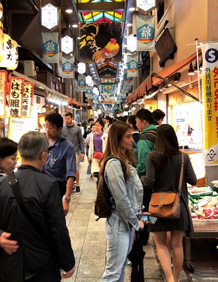 קורל וסרג'י בירח דבש בטוקיו, יוני 2018 (צילום: מתוך עמוד האינסטגרם של סרג'י רוברטו, מתוך instagram)