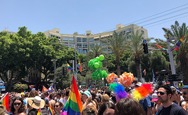 מצעד הגאווה בתל אביב (צילום: שחר יעקב)