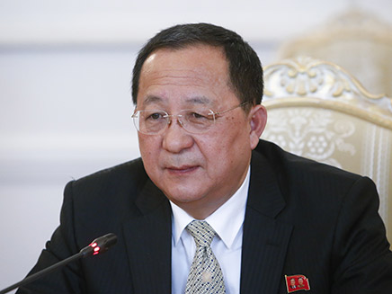 רי יונג הו, שר החוץ האמיתי (צילום: רויטרס‎, חדשות)