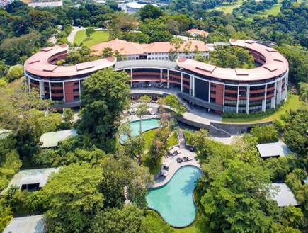 מלון בסינגפור (צילום: capellasin, מתוך instagram)