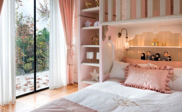 חדר מהאגדות, עיצוב קרן ניב טולדנו, מיטה - 16 (צילום: עמית גושר)