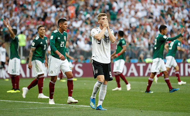 סנסציה: מקסיקו ניצחה את גרמניה (צילום: רויטרס, חדשות)