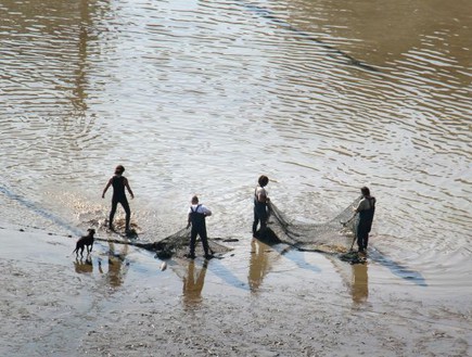 הדייגים (צילום: אסף סולומון)