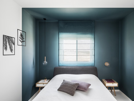 דירה בבאר שבע, עיצוב כרמית גת, חדר שינה - 22 (צילום: איתי בנית)