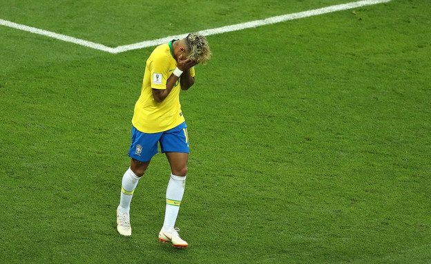 ניימאר בנבחרת ברזיל נגד שוויץ (מונדיאל 2018) (צילום: 	Catherine Ivill / Staff, getty images)