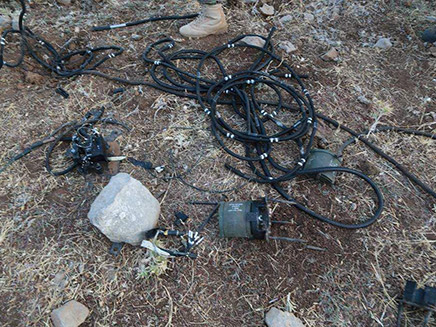 מכשיר הריגול שנמצא לכאורה בלבנון, היום (צילום: חדשות)
