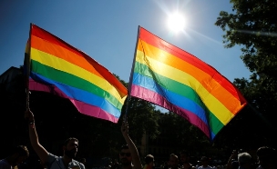 גאווה, דגל, גאה, מצעד (צילום: רויטרס, חדשות)