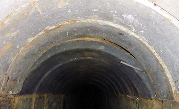 המנהרה שסוכלה (צילום: דובר צהל, חדשות)