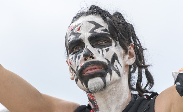 ג'אגלו - מעריץ של הרכב ההיפ-הופ Insane Clown Posse (צילום: Photo_Grapher, shutterstock)