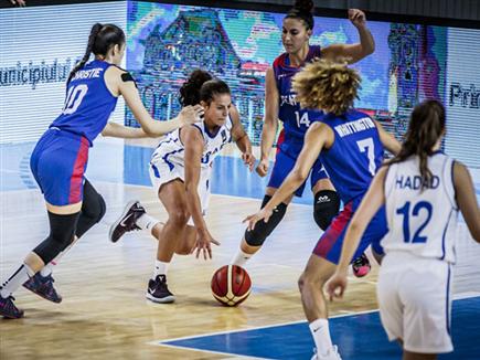 ישראל הכריעה את המשחק כבר ברבע הראשון (באדיבות איגוד הכדורסל) (צילום: ספורט 5)
