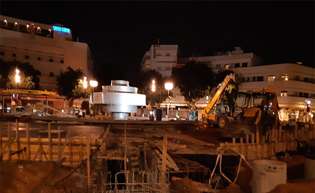 הפסל הזה בכיכר דיזנגוף (צילום: באדיבות עיריית תל אביב-יפו, חדשות)