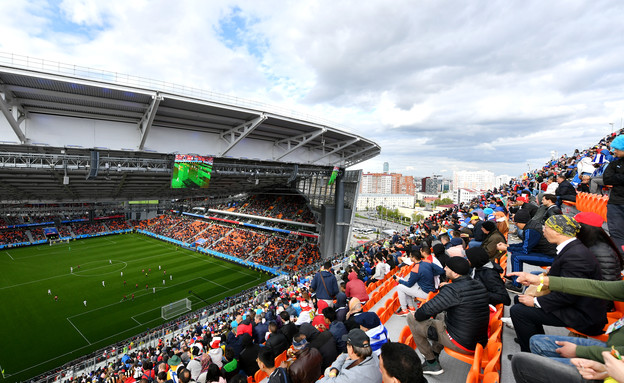 האצטדיון ביקטרינבורג מארח את המשחק בין אורוגוואי (צילום: Dan MullanGetty Images)