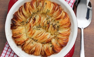 מאפה תפוחי אדמה פריך (צילום: עידית נרקיס כ"ץ, אוכל טוב)