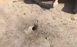 עמדת חמאס שהופצצה (צילום: חדשות)