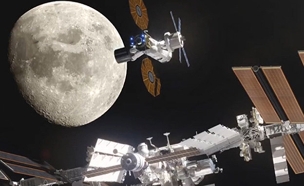 עשור מהיום - תחנת חלל סביב הירח (צילום: Mic Of Orion, חדשות)