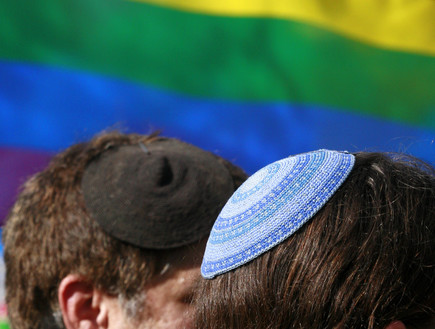 דתיים במצעד הגאווה (צילום: פיטוסי , פלאש 90)