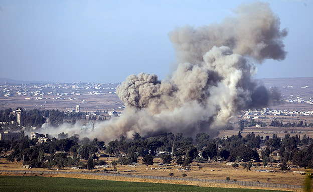 הלחימה בדרום סוריה (צילום: רויטרס, חדשות)
