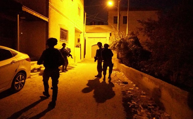 כוחות הביטחון פעלו בכפר במהלך הסופ"ש (צילום: דובר צה"ל, חדשות)