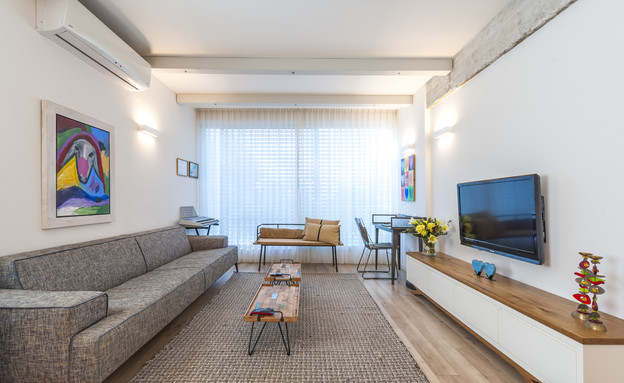שיפוץ דירה במרכז תל אביב, עיצוב מנצ'י מלר (צילום: פוטו אלכס)