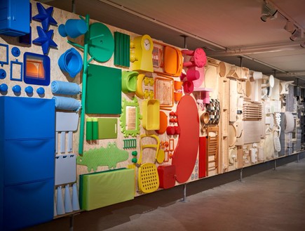תערוכה במוזיאון, קיר העצמהף איקאה מוזיאון (צילום: איקאה)