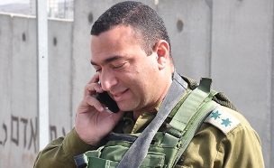 ישראל שומר מח"ט בנימין (צילום: דובר צה"ל, חדשות)