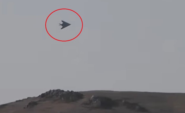 חמקן F-117 (צילום: Youtube)