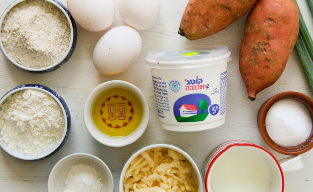 מאפינס בטטה - המרכיבים