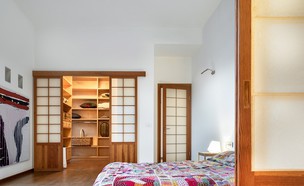 בית בבנימינה, עיצוב אסתי דינור, חדר שינה (8) (צילום: סטודיו איתי אבירן)