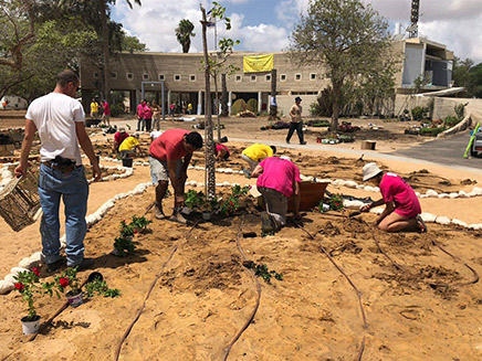 שיקום הקיבוץ (צילום: מועצה אזורית אשכול, חדשות)