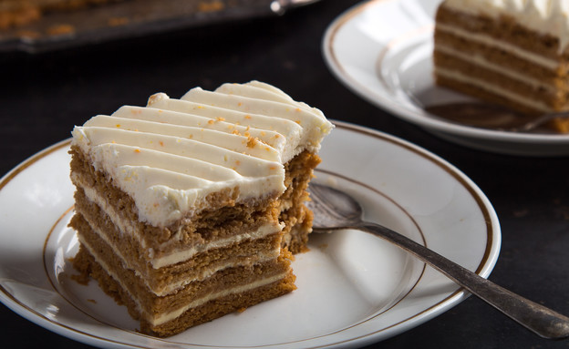 עוגת ריז'יק של הבייקרי - פרוסה עוגת ריז'יק של הבייקרי - פרוסה