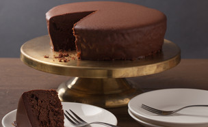 עוגת שוקולד בייקרי (צילום: דניאל אלבלק)