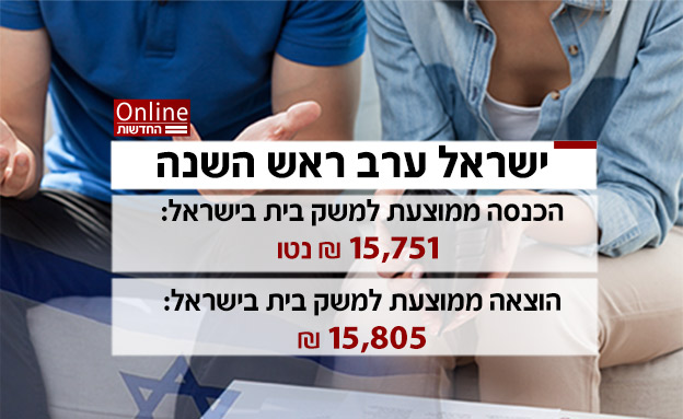 אלו ההכנסות וההוצאות בישראל (צילום: חדשות)