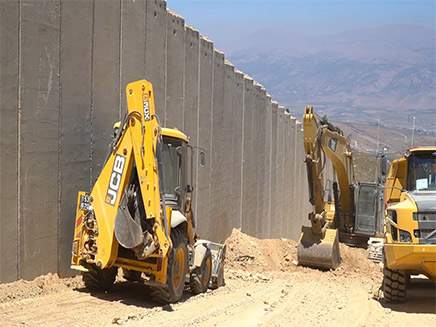 מאמץ הנדסי רחב היקף (צילום: דובר צה